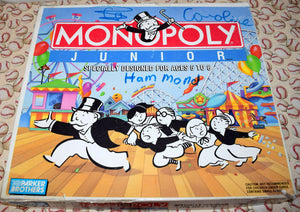 Monopoly Junior Edition Board Game Replacement Parts & Pieces 1990 Parker Bros