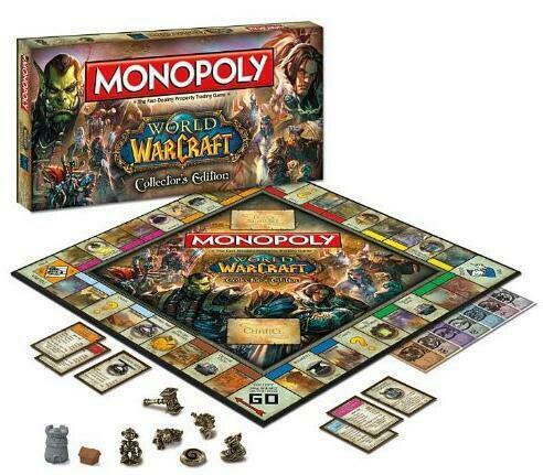 Monopoly World of Warcraft WOW Edition Board Game